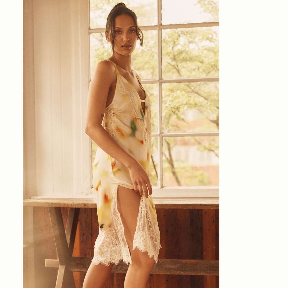 Anthropologie Slip Dress